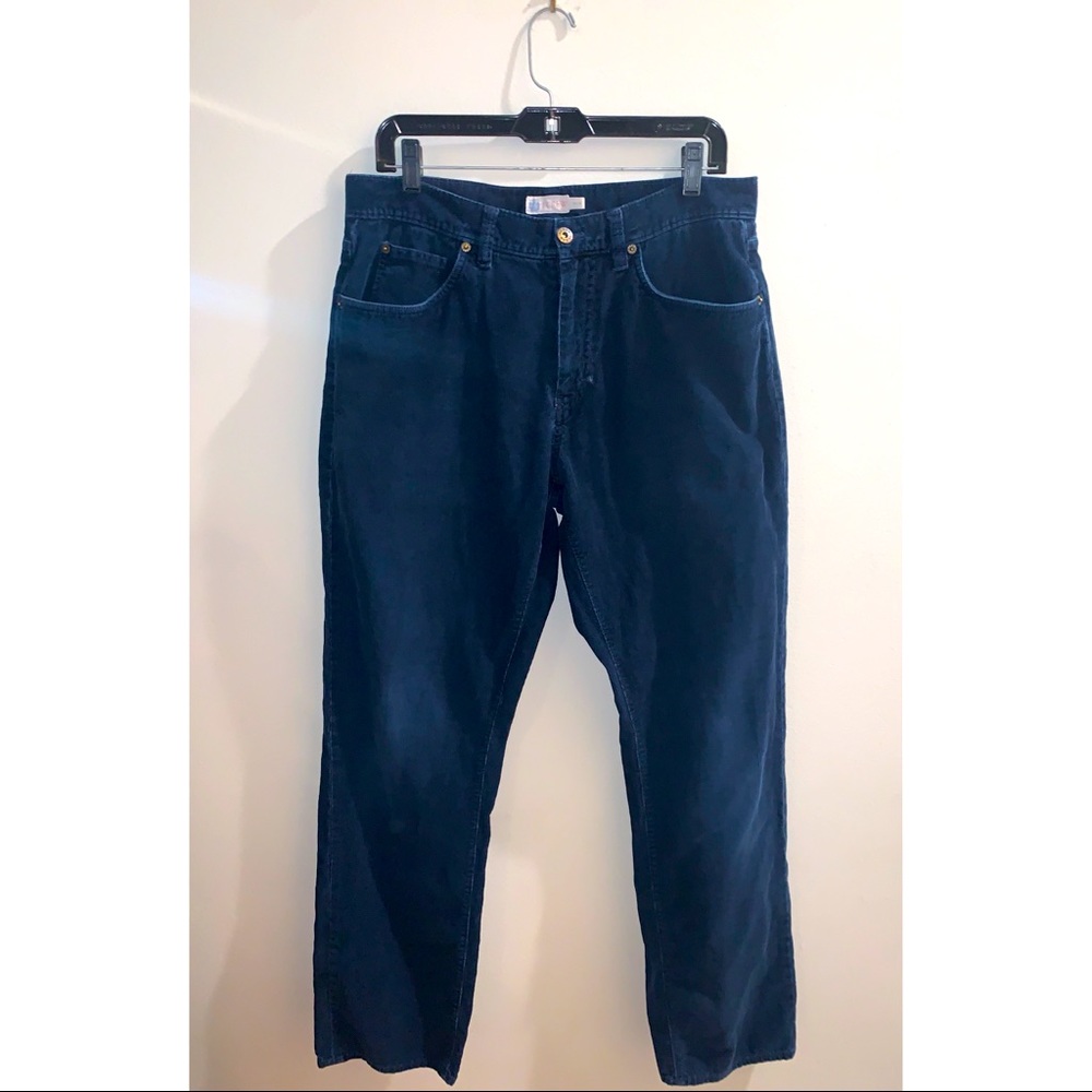 JCREW 34/34 blue corduroy men’s slacks